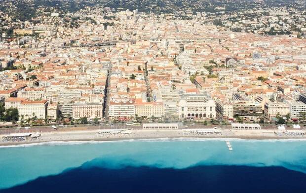 Fransje in Nice, Frankrijk