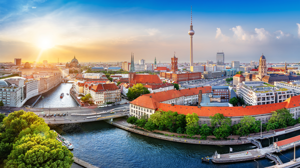 Berlin City Scape