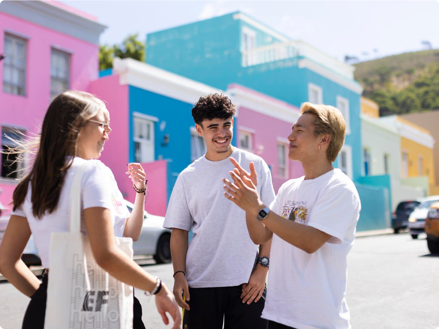 Students Talking