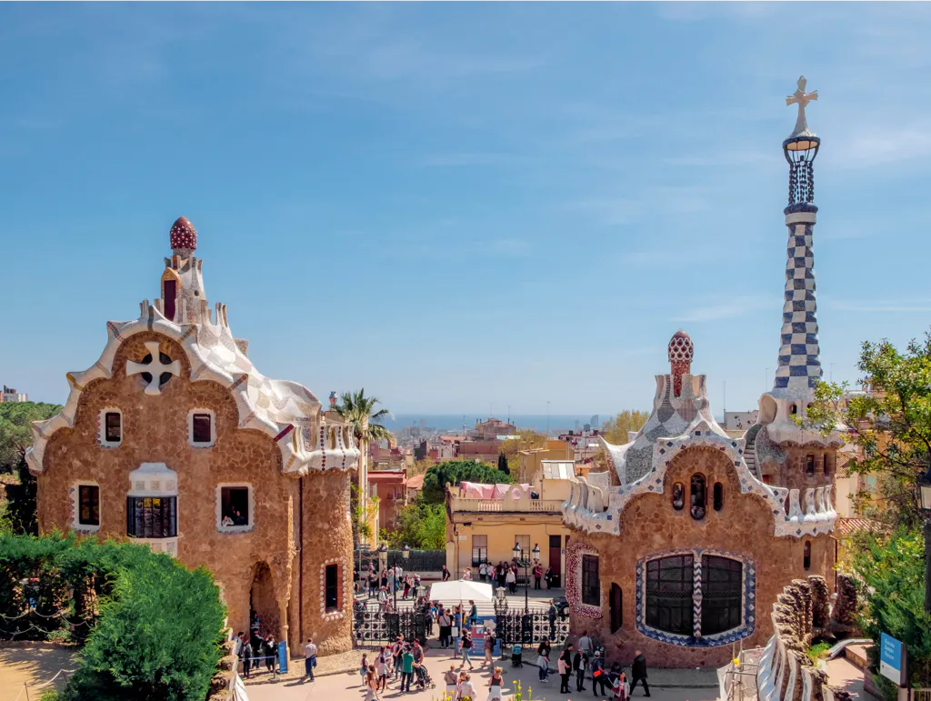 Crowd At Park Güell