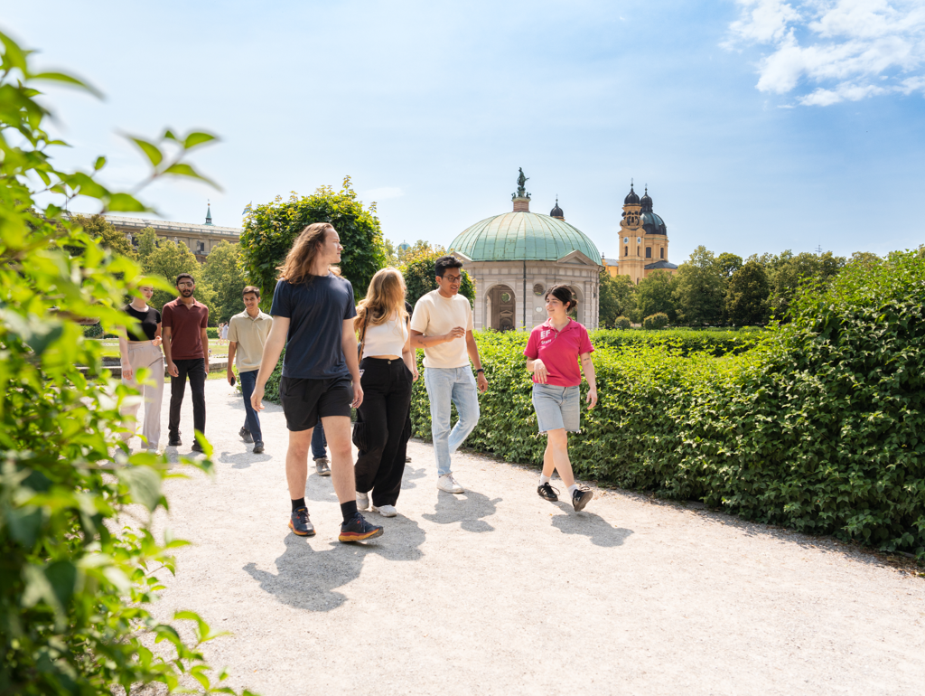 Students and Staff walking