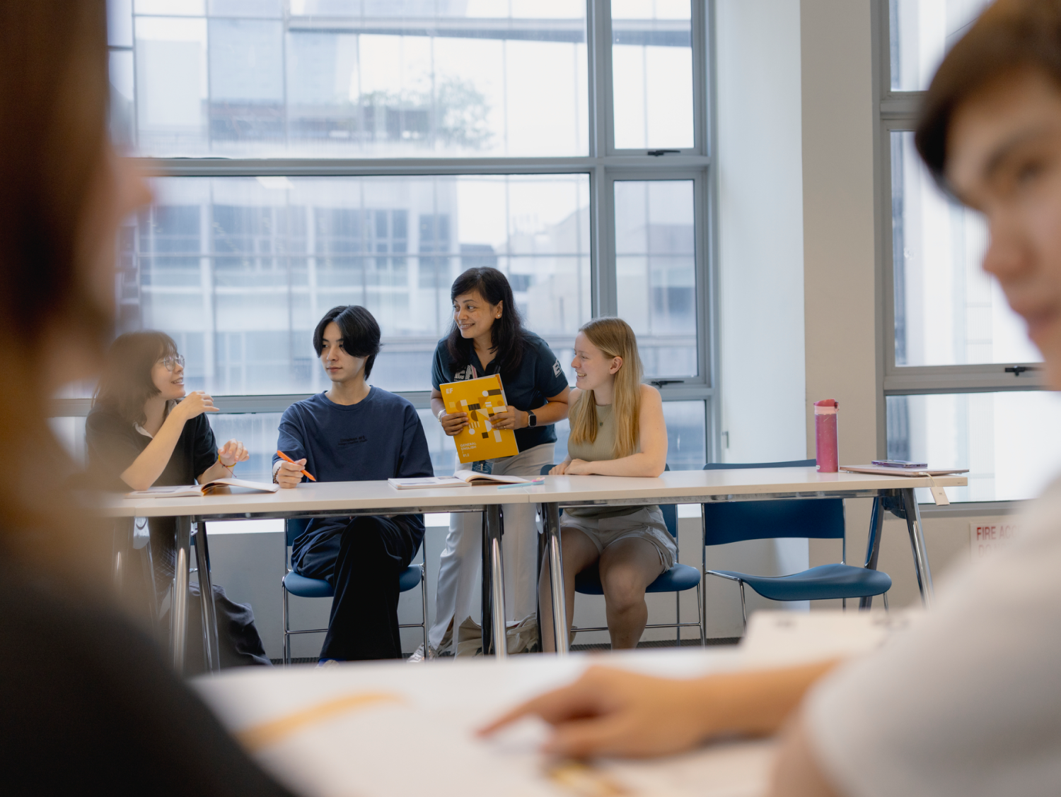 Estudiantes en el aula