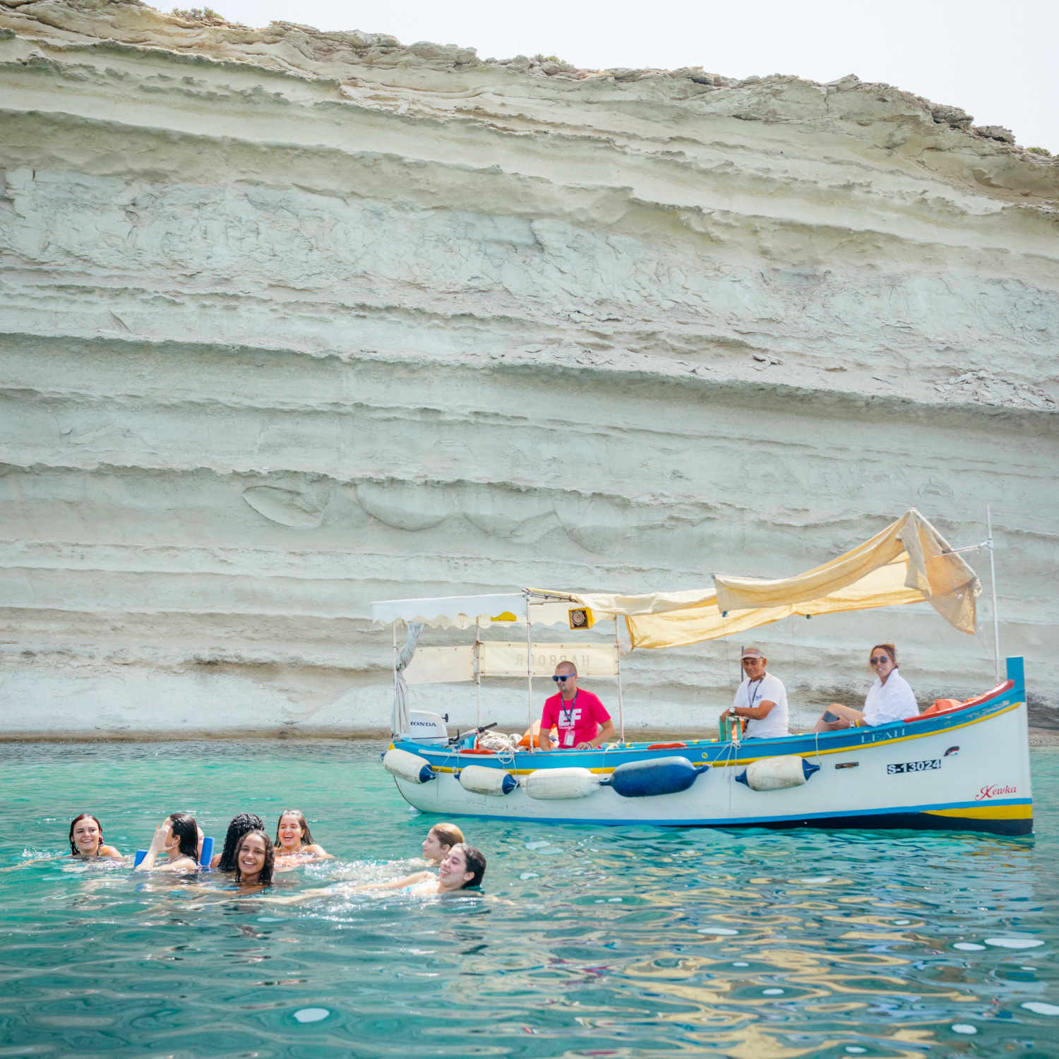 Students Swimming