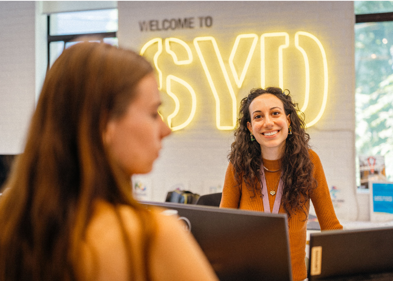 Students In Reception