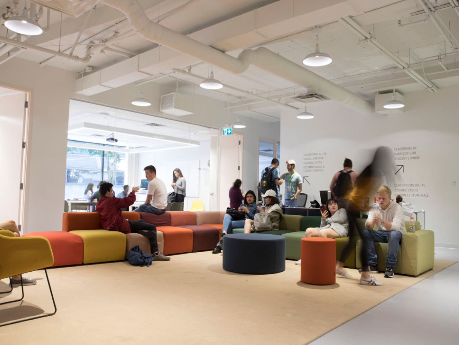 Students In Lounge