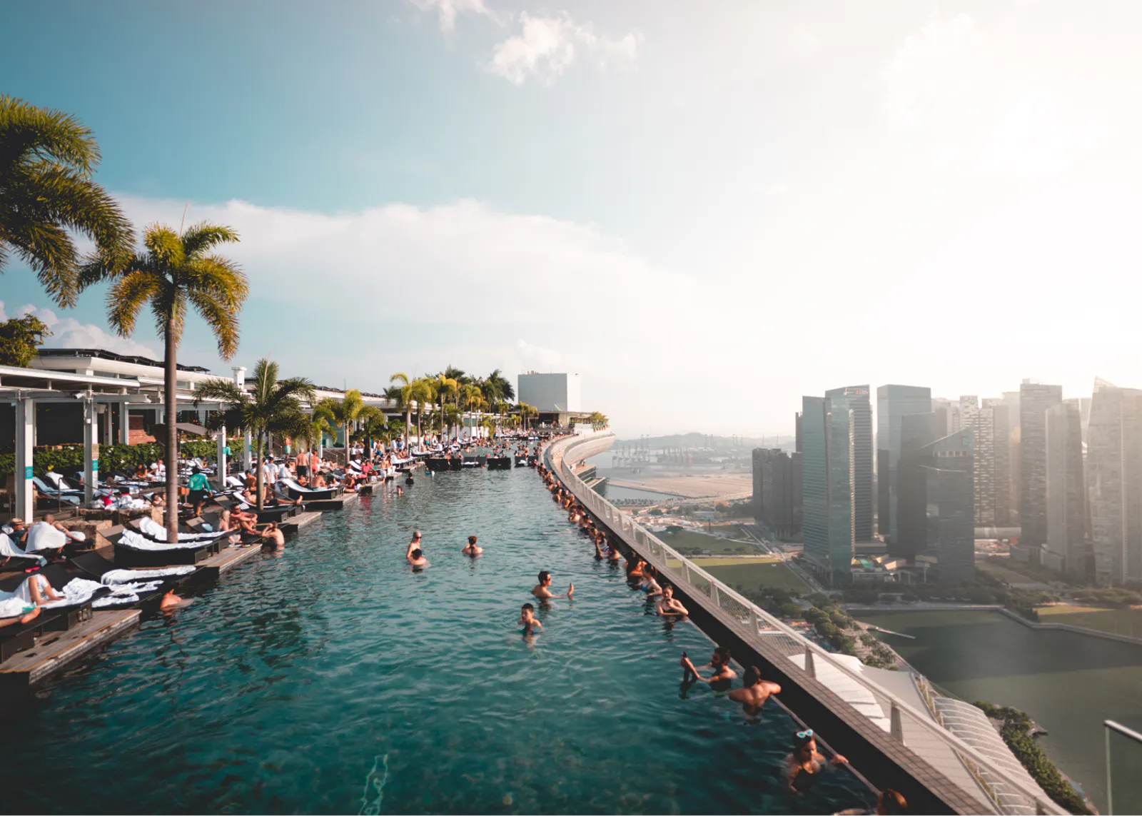 Marina Bay Sands Pool Area