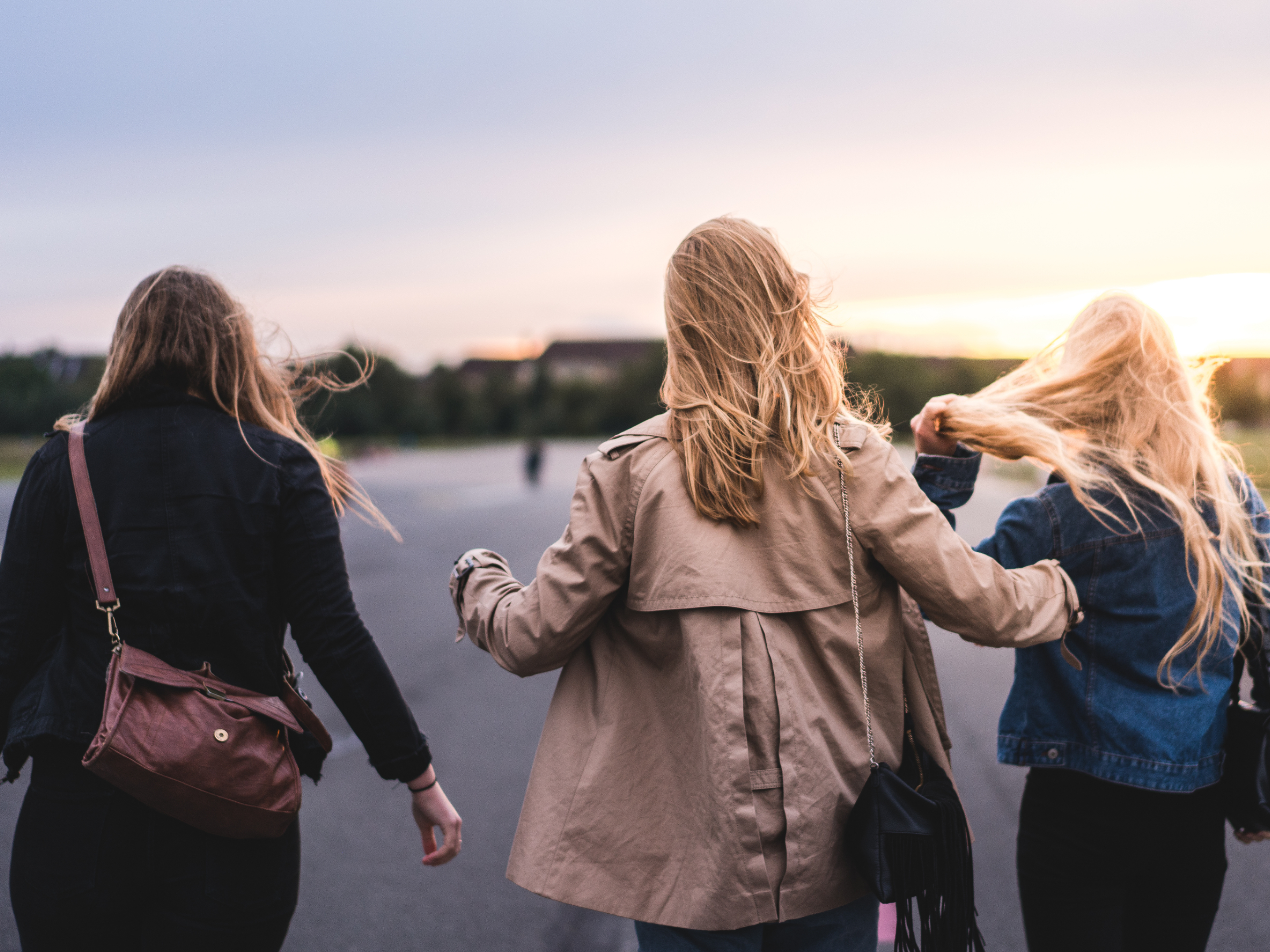 Students Walking