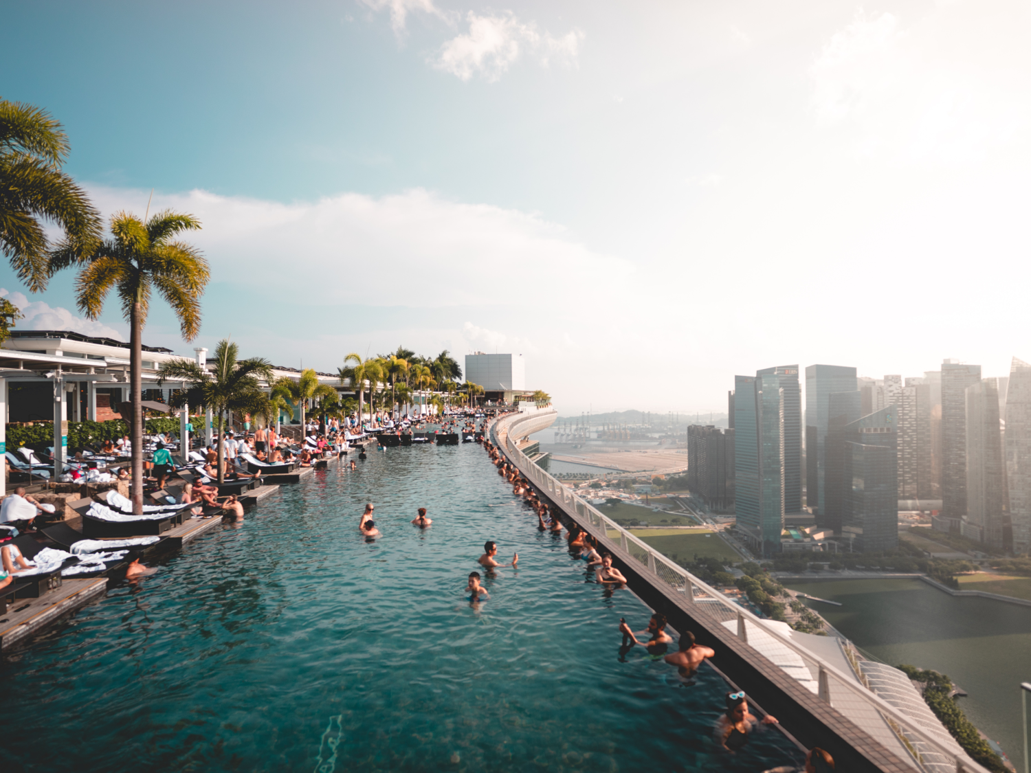 Marina Bay Sands Pool Area