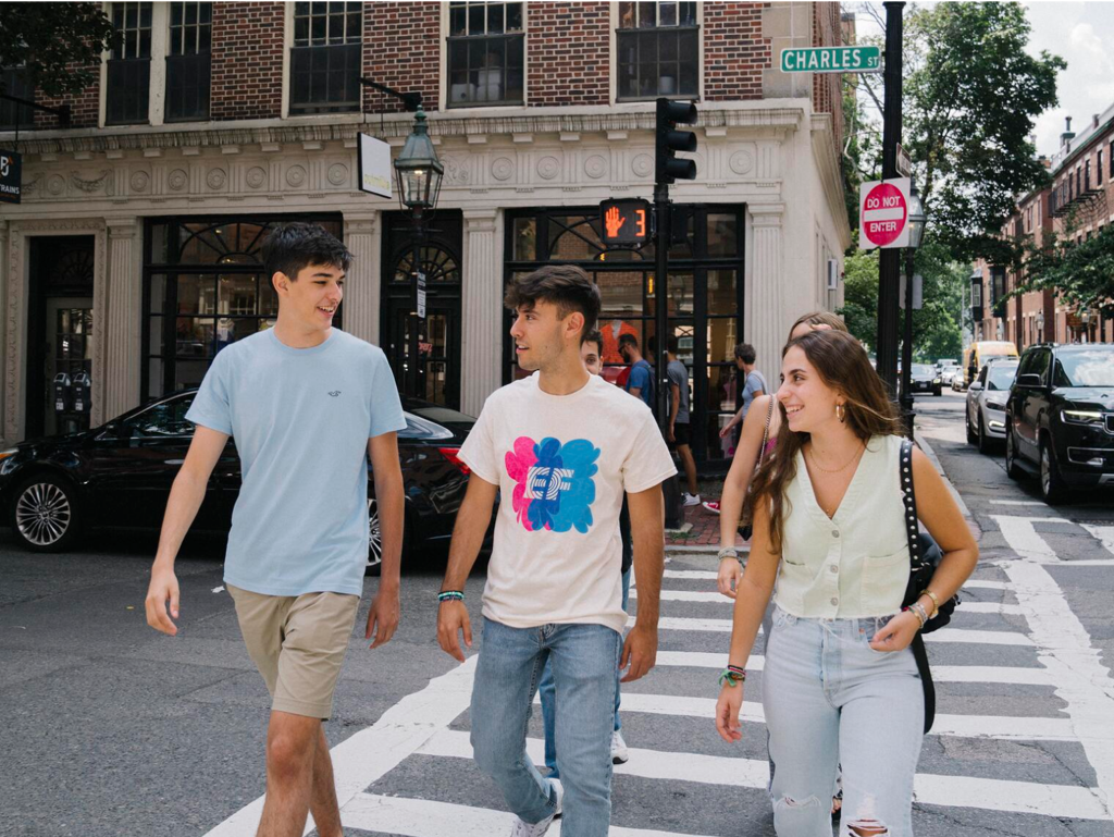 Students Walking