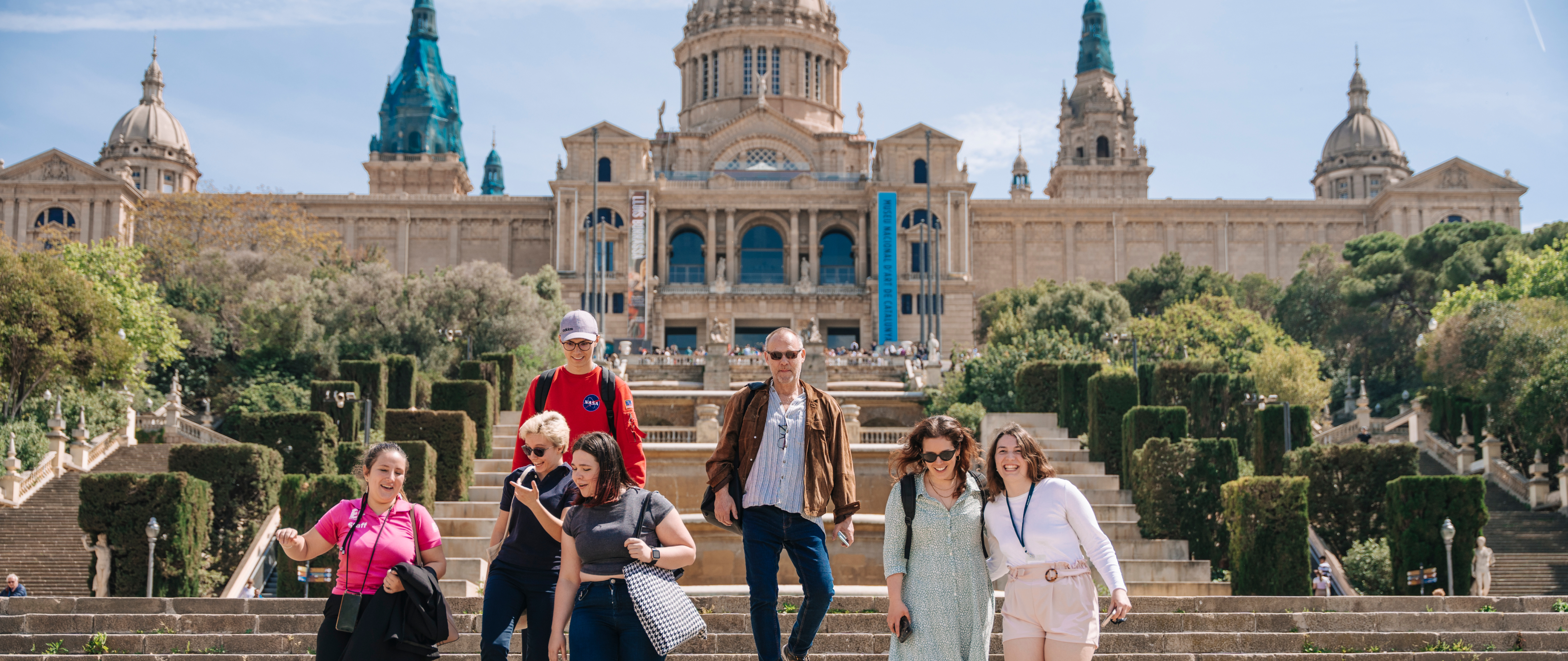 Students Sightseeing