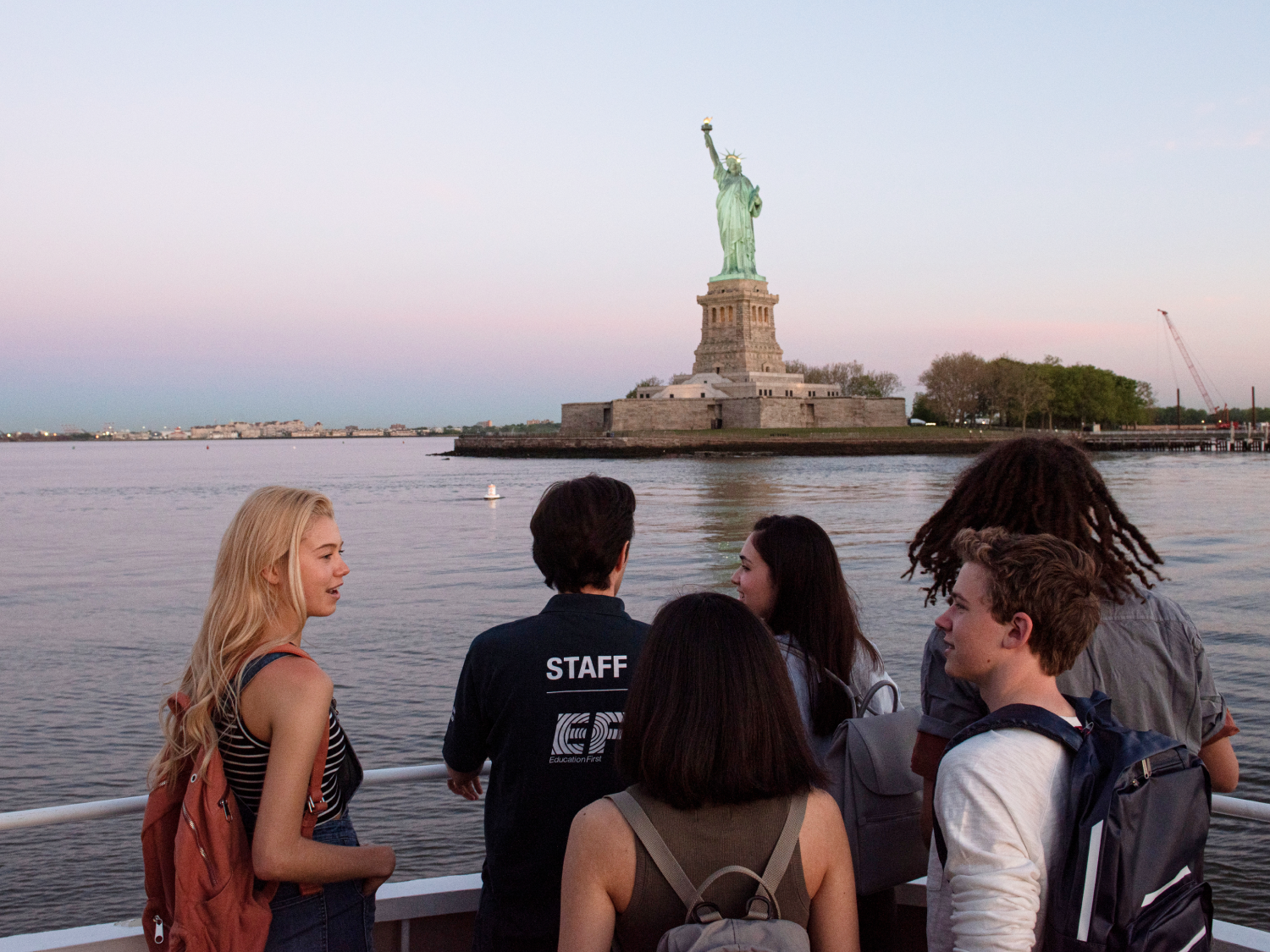 Sightseeing at Liberty