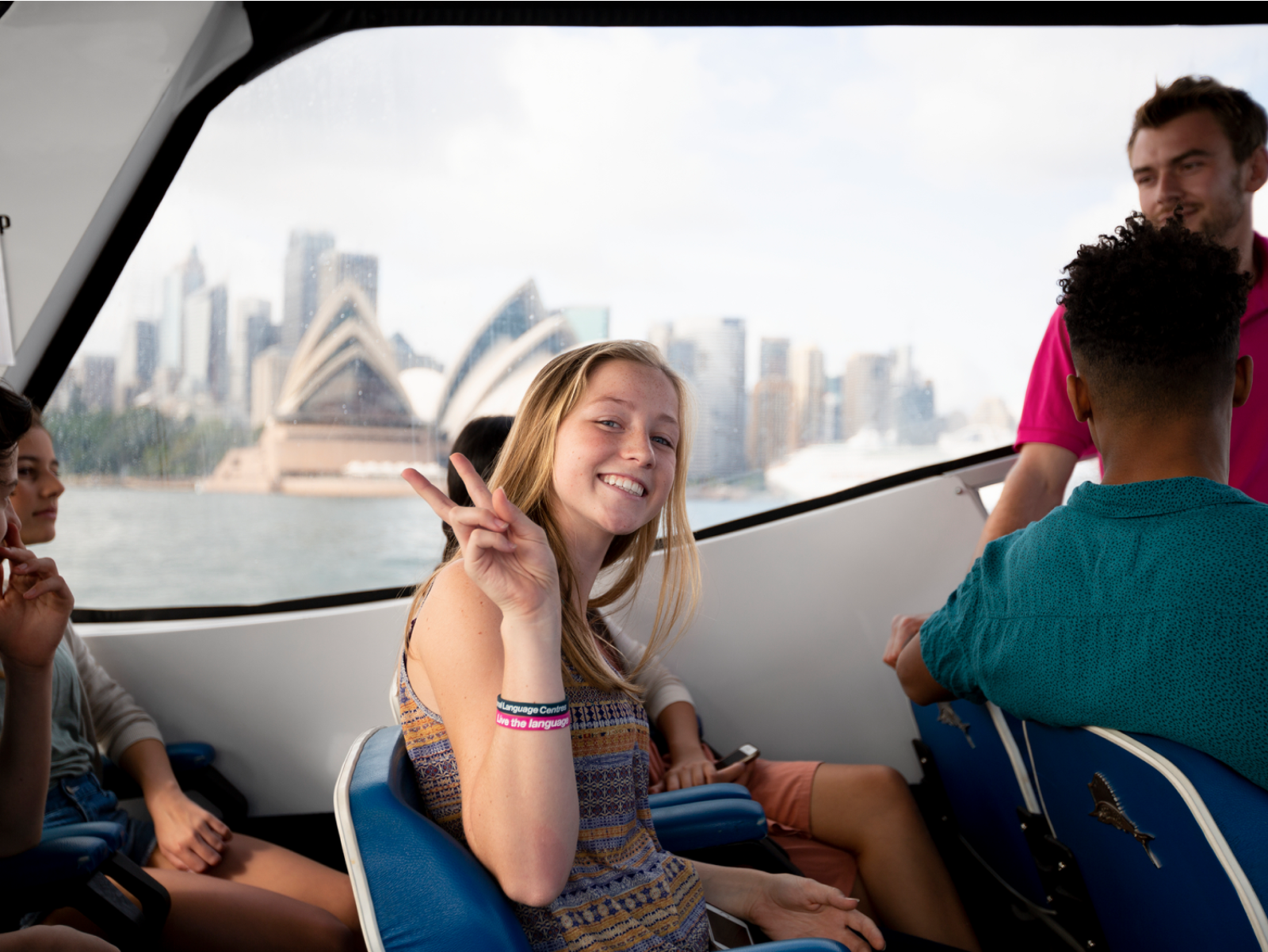 Students Sightseeing Opera House