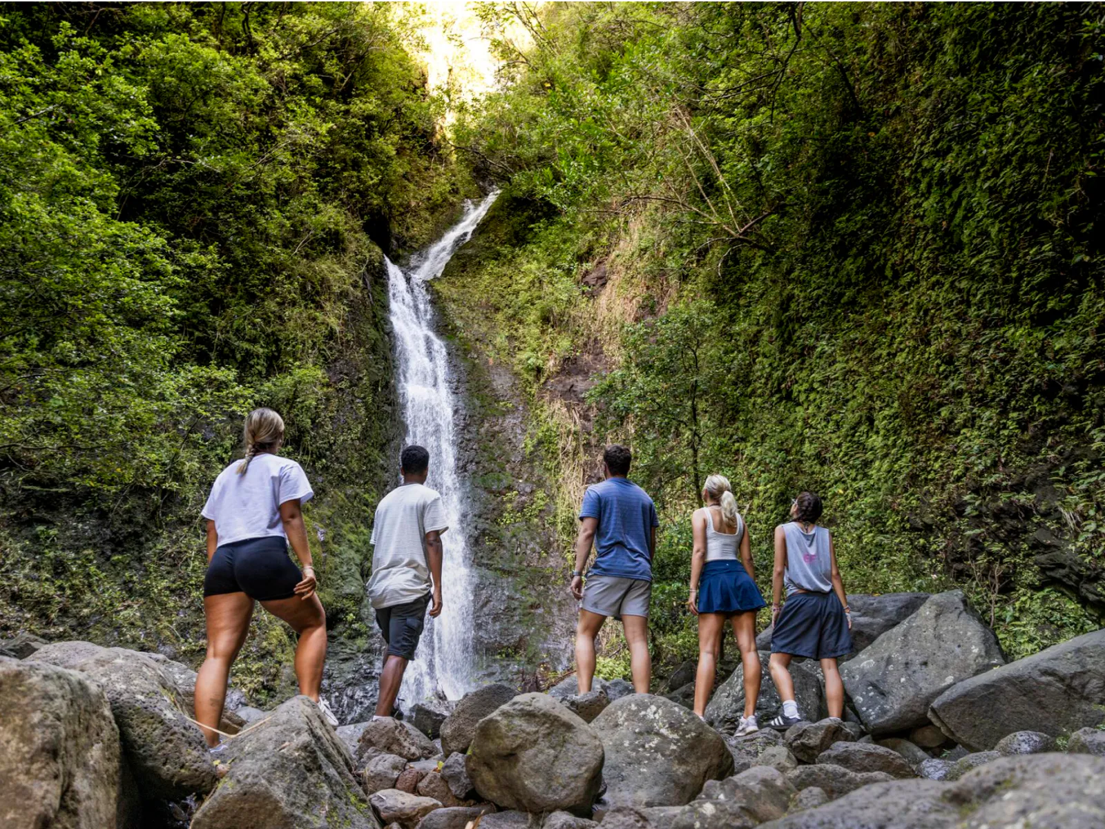 Students Hiking