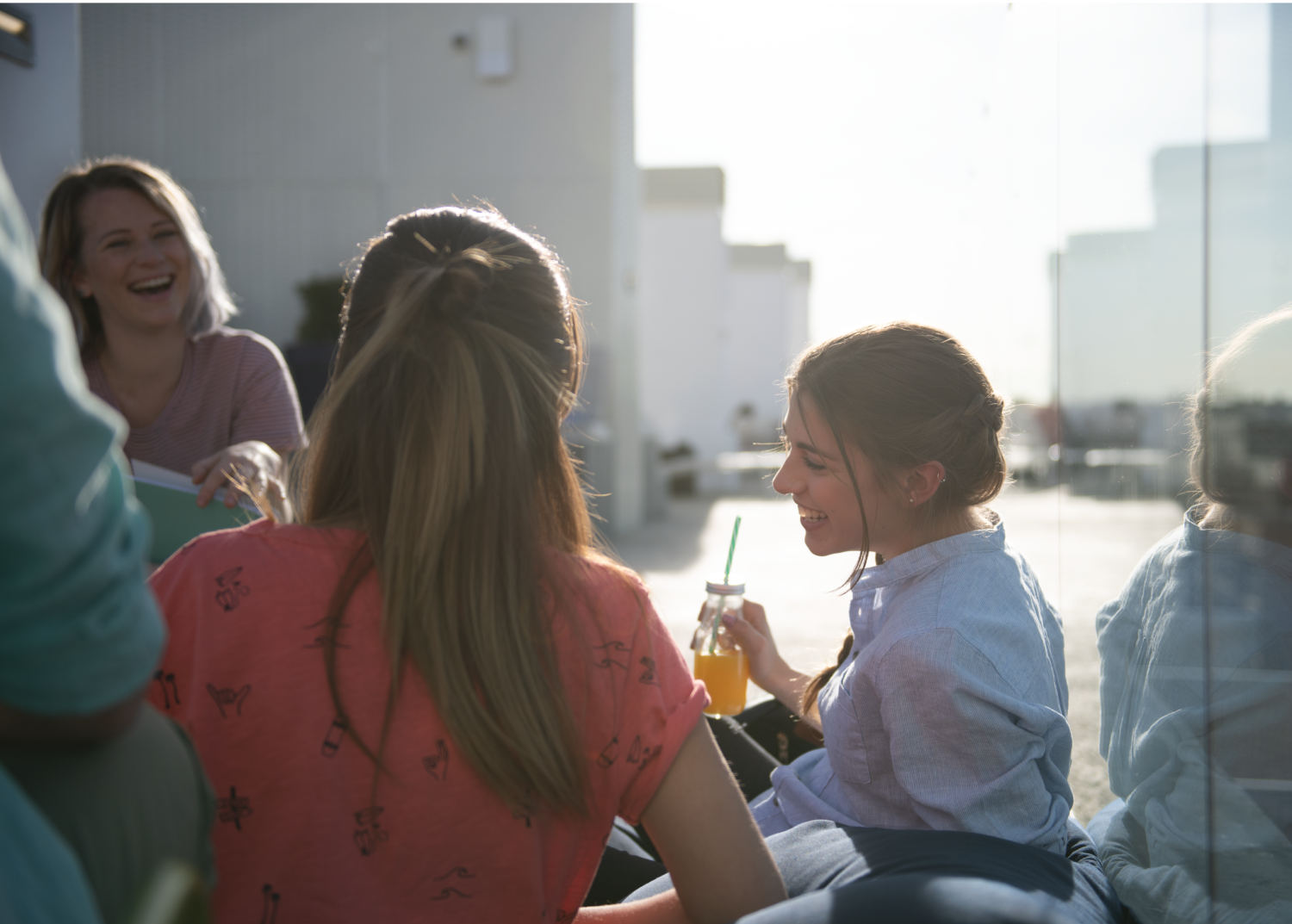 Students Talking