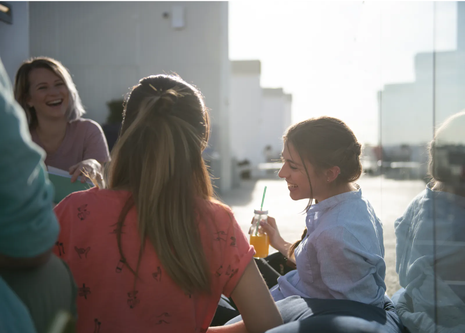 Students Talking