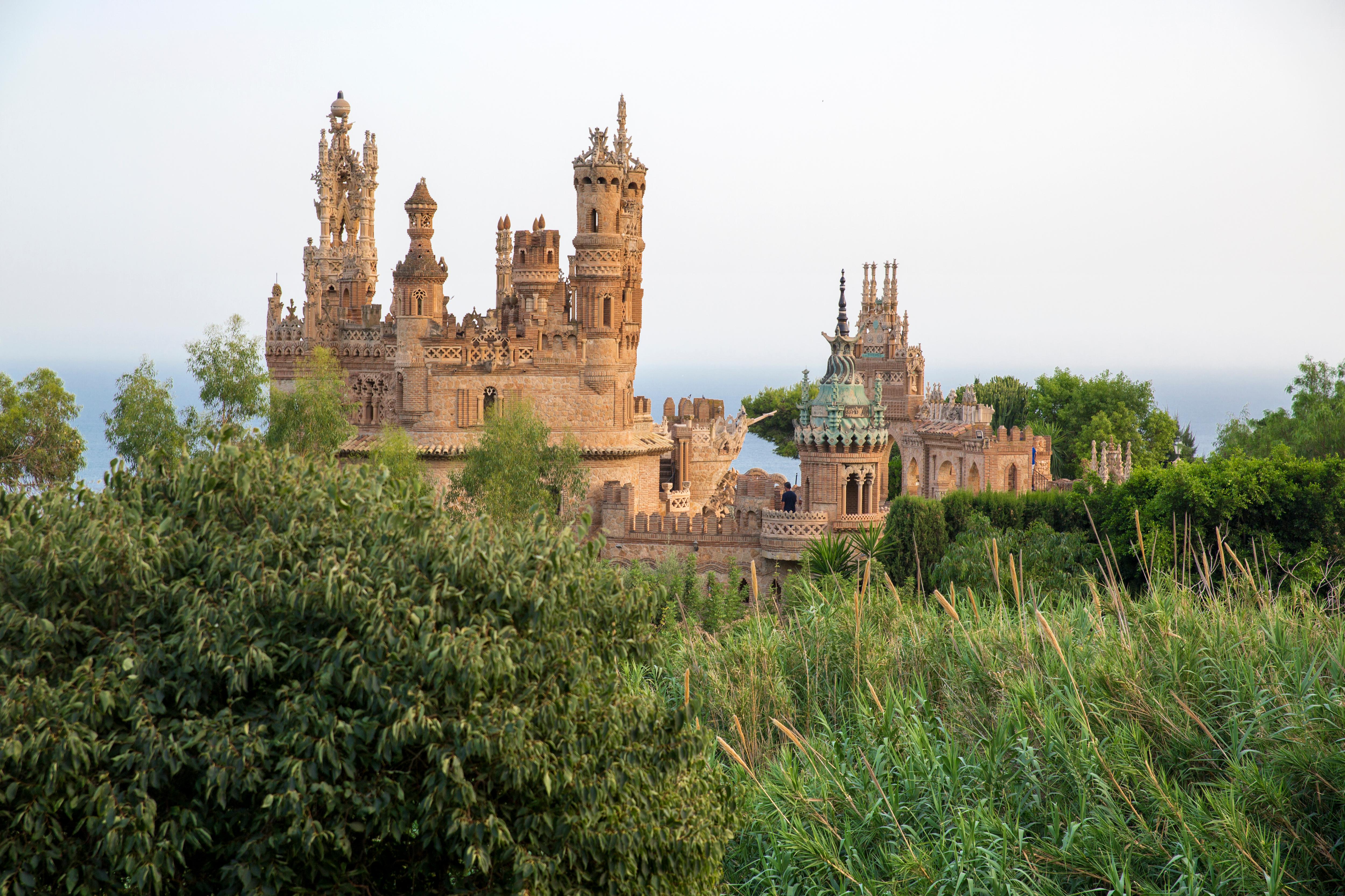 Castillo de Colomares, a castle in Benalmádena honoring Christopher Columbus