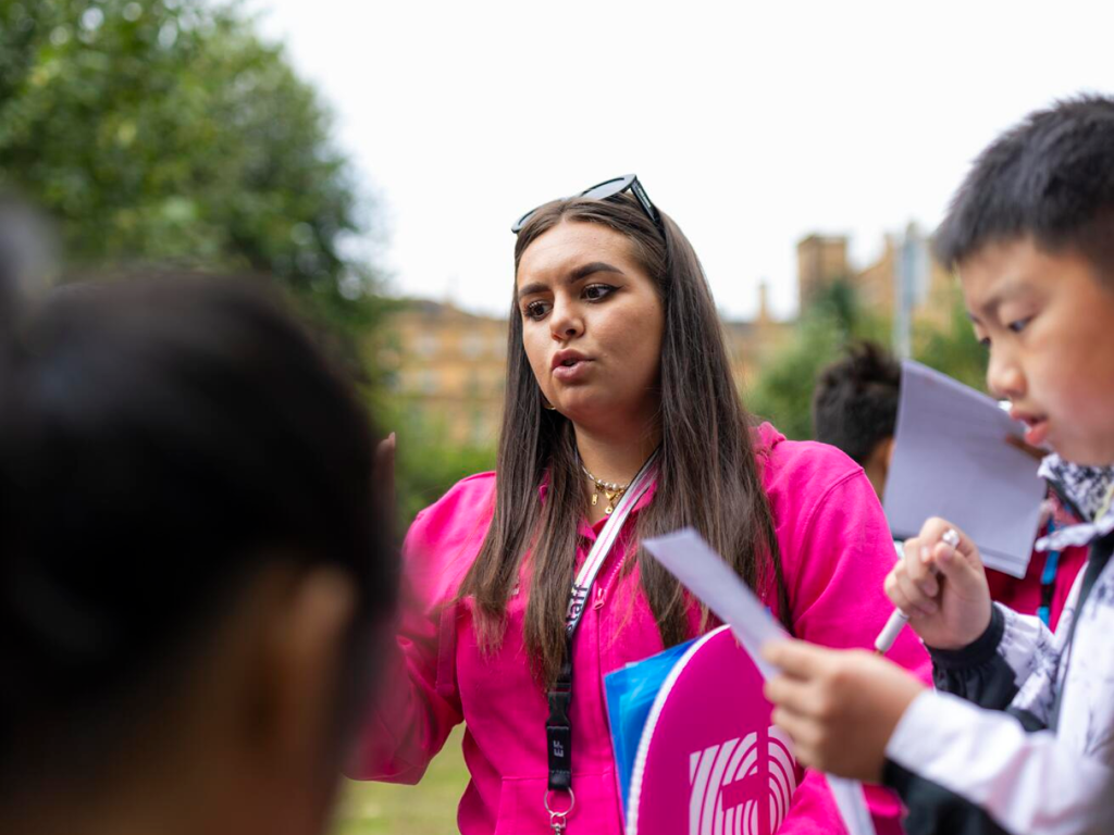 Staff Guiding Students
