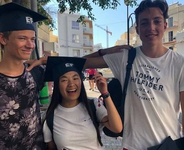 Dina sin Q&A om språkreisen til Sliema, Malta