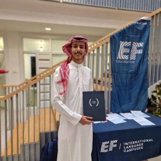 Témoignage étudiant EF Cambridge - Abdullah Saleh