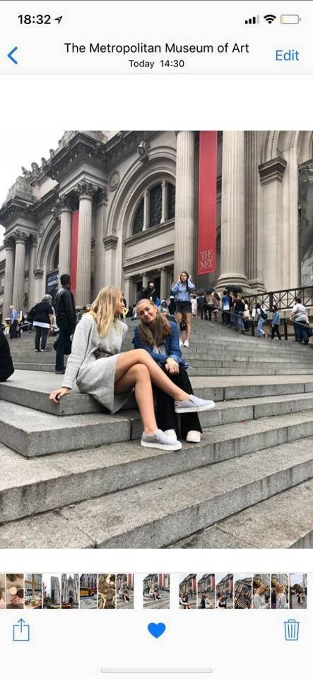 Julie og Maria besøkte EF Academy New York