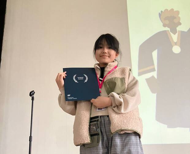 中学生グループ留学 in EFニューヨーク校