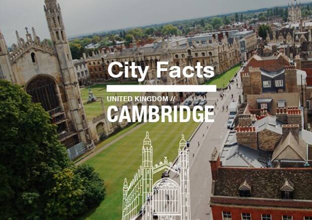 Stad van fietsende genieën: Cambridge Infographic