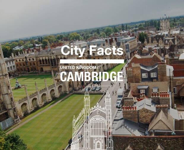 A Cidade De Génios Ciclistas: Cambridge Infographic