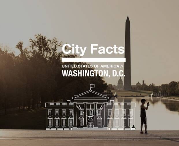 Darth Vader e Democracia: Washington D.C. Infographic