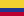The flag of Colombia features three horizontal bands of yellow, blue, and red. The yellow band occupies the top half, while the blue and red bands each take up a quarter of the space.