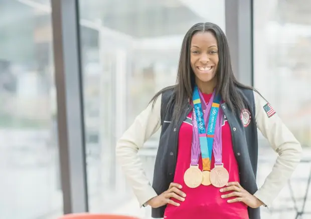 Vivre comme une athlète olympique, DeeDee Trotter