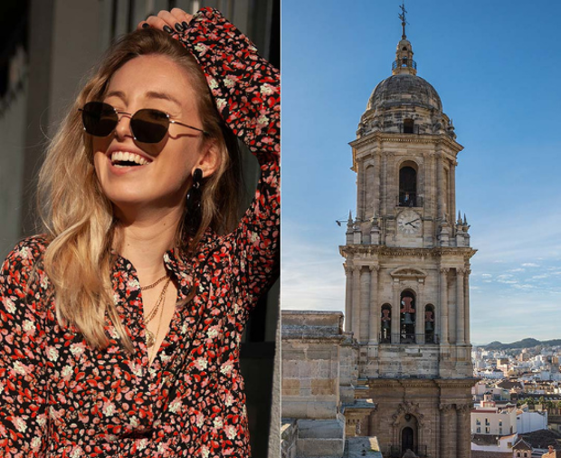 Audrey Costy part à la découverte de Malaga !