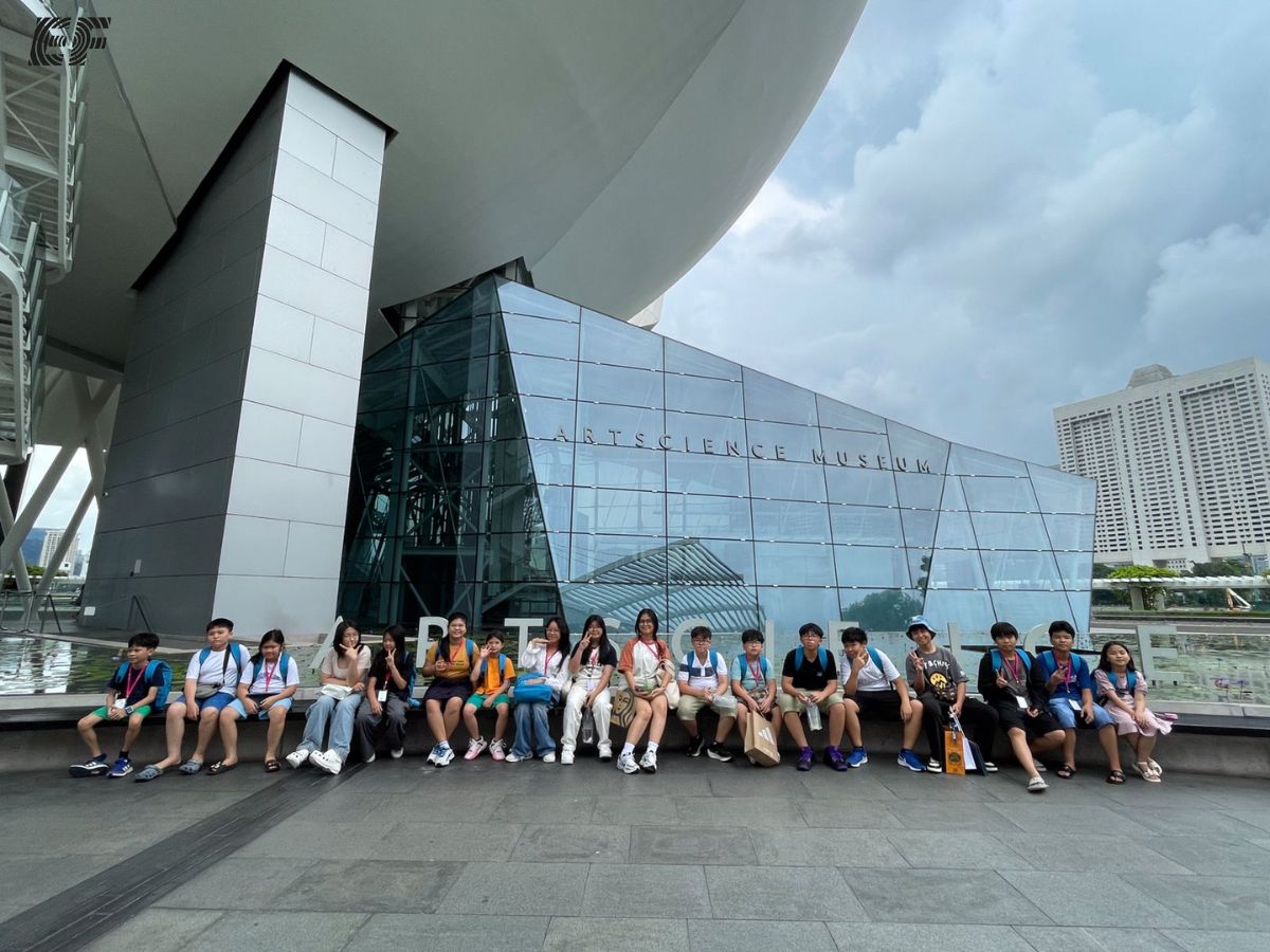 đi du học hè Singapore với EF, chuyến tham quan ArtScience Museum