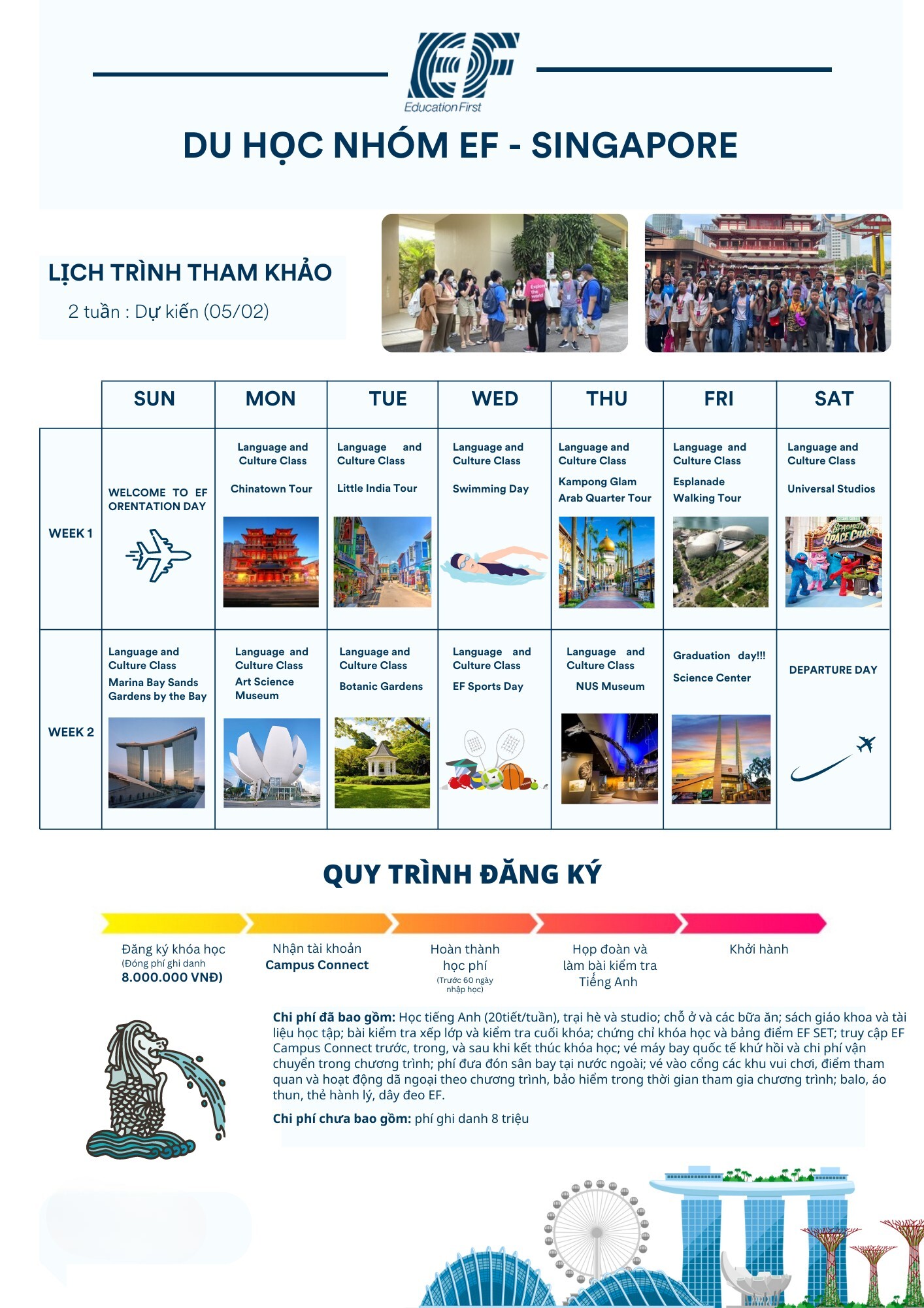 Du học Tết tại Singapore