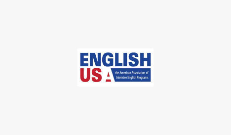 English USA accreditation logo