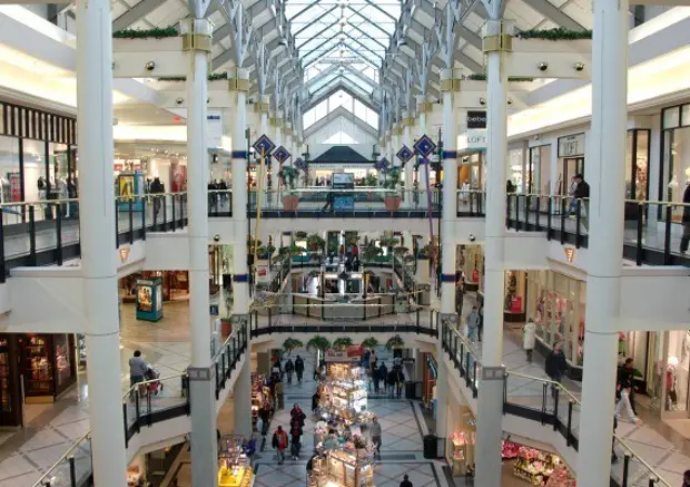 How to go to the mall – the American way