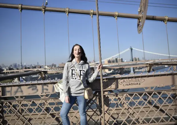 Het avontuur van Jennie from the blog in New York