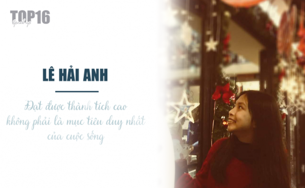 SPEAK UP 2019, LÊ HẢI ANH: “ĐẠT ĐƯỢC THÀNH TÍCH CAO KHÔNG PHẢI LÀ MỤC TIÊU DUY NHẤT CỦA CUỘC SỐNG”