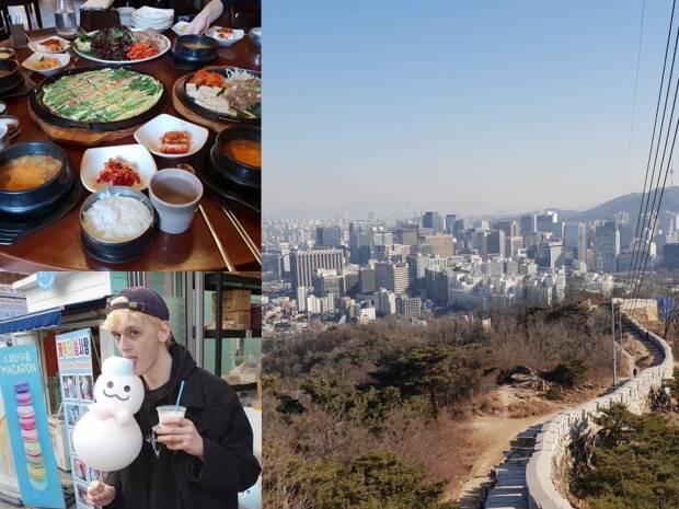 Magnus lærte koreansk i Seoul i hans sabbatår
