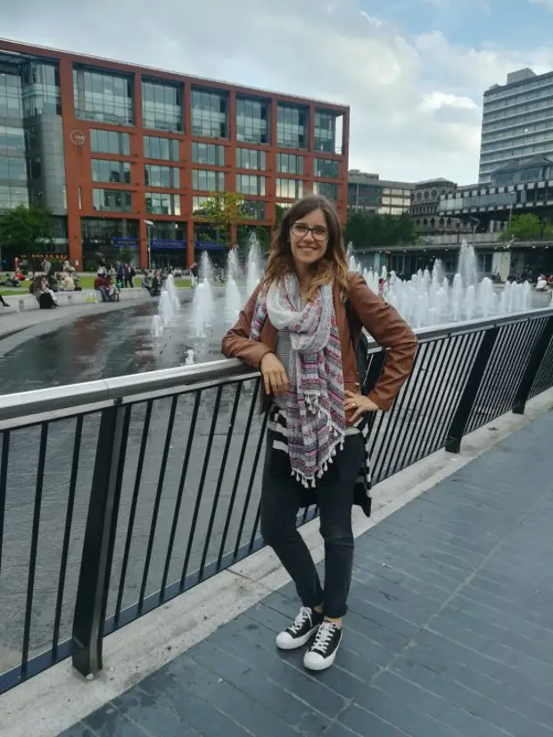 Monica e il suo soggiorno studio a Manchester