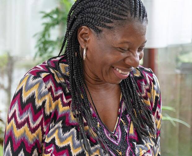 EF Talks: Ms Gordon, a star EF host, on the power of a hug