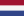 This is the flag of the Netherlands, featuring three horizontal stripes in red, white, and blue. It serves as a national symbol for the country.