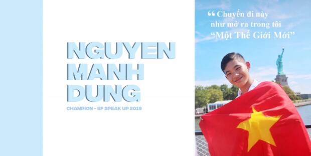 NGUYỄN MẠNH DŨNG: MỘT THẾ GIỚI MỚI ĐÃ MỞ RA CHO EM