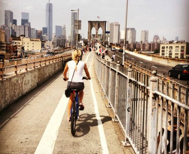 NY su (due) ruote