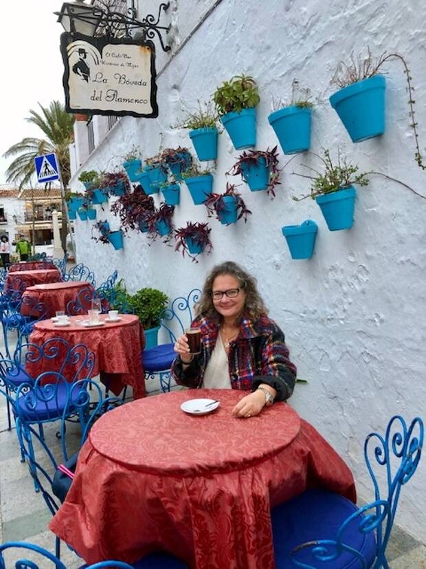Hanne på 49 år rejste fra Nibe til Malaga