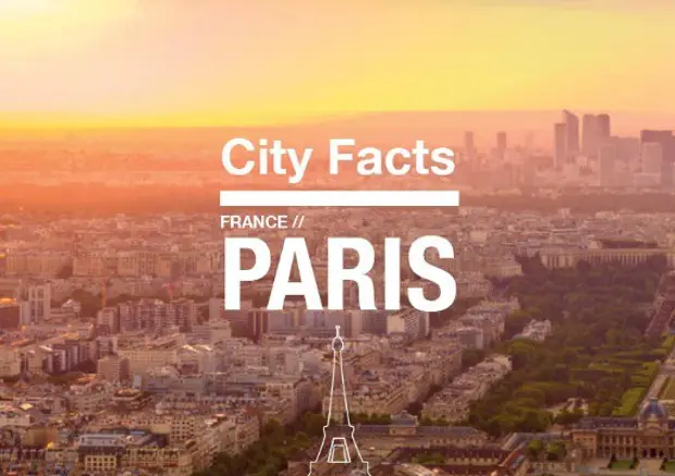 Infografía sobre París, la Ciudad del Amor
