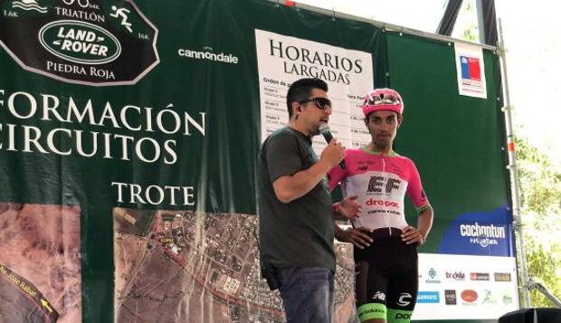 Ciclista del Tour de France realiza cicletada en Chicureo y da inicio al Triatlón de Piedra Roja 2018