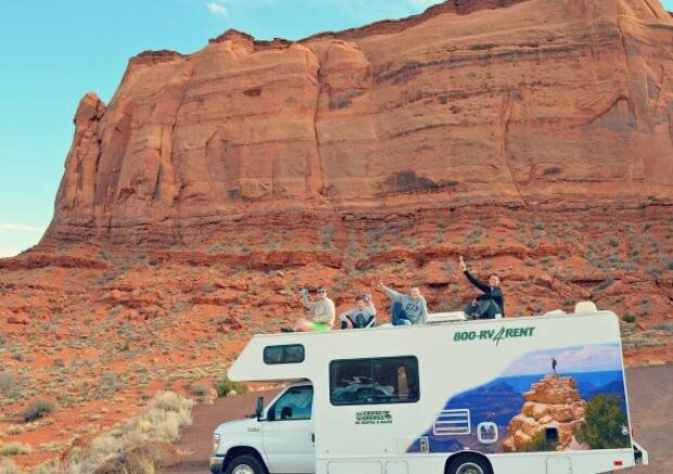 Roadtrip durch die USA: Sag „Hallo“ zu Rudolf, dem Camper